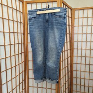 NYDJ Margot Girlfriend Cropped Jeans